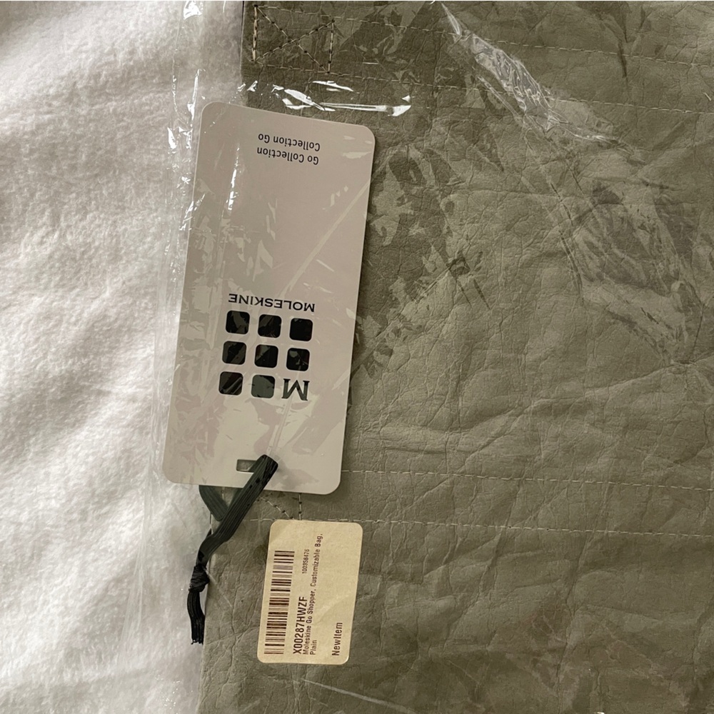 Moleskine The Go Shopper Black and Grey Minimalist Tote Bag, NWT. - Picture 11 of 11